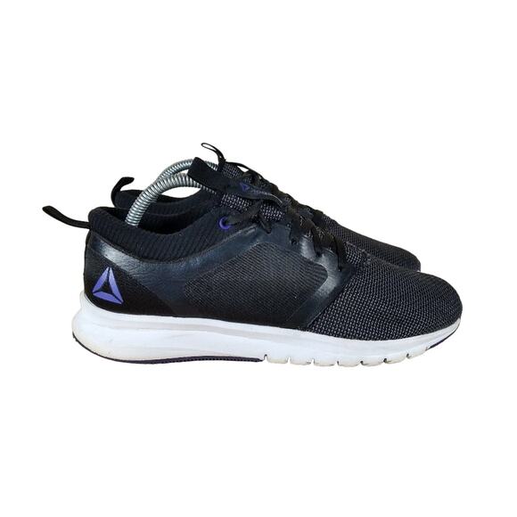 Reebok - Print Athlux Shatr - Running Shoes - Black/Purpe - Women's - 9 - CN5928 - Picture 1 of 9